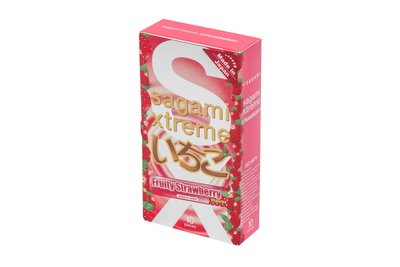 Упаковка 10шт Sagami Xtreme Strawberry S000990141 SafeYourLove