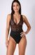 Passion EVALIE BODY body, kolor Black, rozmiar L