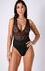 Passion EVALIE BODY body, kolor Black, rozmiar L