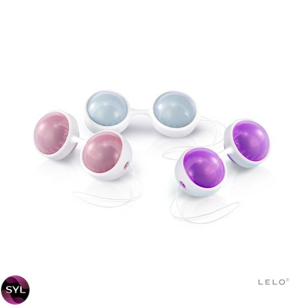 Набір вагінальних кульок LELO Beads Plus, діаметр 3,5 см, змінне навантаження 2х28, 2х37 та 2х60 г SO8084 SafeYourLove