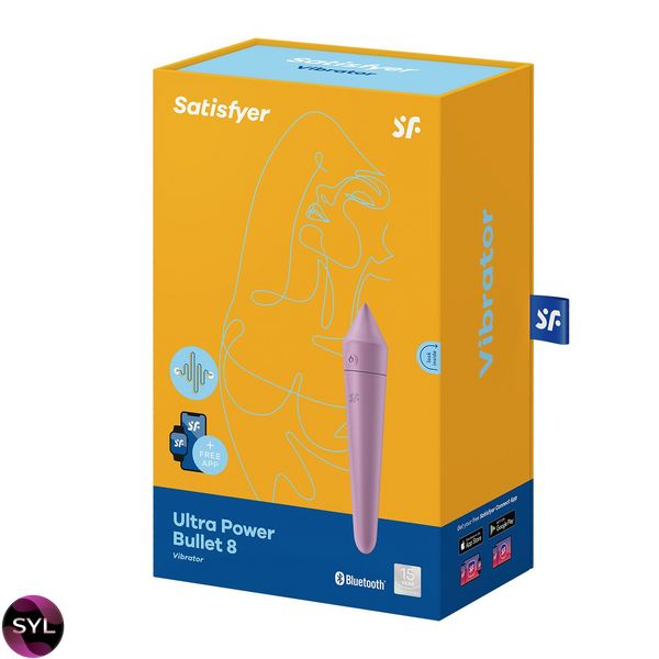 Смарт-мінівібратор Satisfyer Ultra Power Bullet 8 SO5438 SafeYourLove