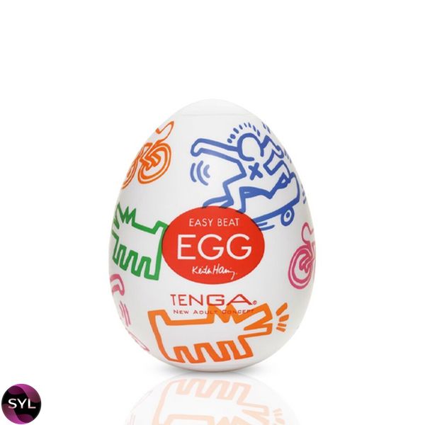 Мастурбатор-яйце Tenga Keith Haring Egg Street SO1649 SafeYourLove