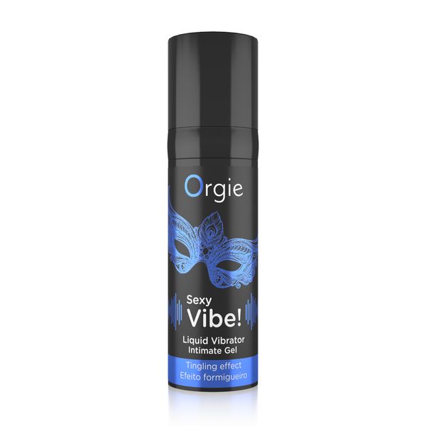 Wibrator w płynie SEXY VIBE dla wrażliwych, 15 ml ORGIE (Brazylia-Portugalia)