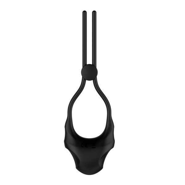 Nexus FORGE Wibrujący regulowany pierścień na penisa Lasso, Black