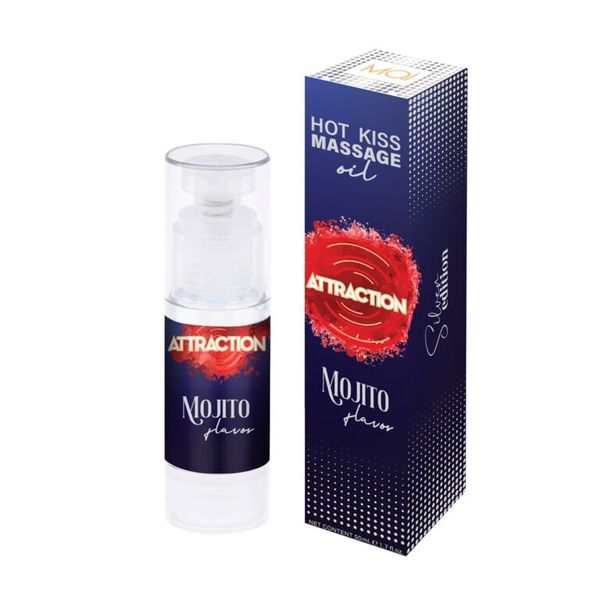 Jadalny olejek do masażu MAI Attraction Mojito Hot Kiss (50 ml)