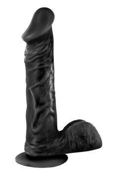 Dildo z przyssawką Real Body &mdash; Real Bruce, TPE, średnica 4,2 cm