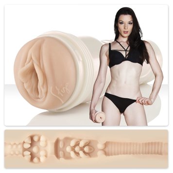 Мастурбатор Fleshlight Girls: Stoya - Destroya, зі зліпка вагіни, дуже ніжний F14667 SafeYourLove