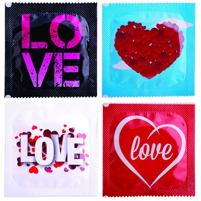 Презервативы с сердцами Pasante Love UCIU001140 фото