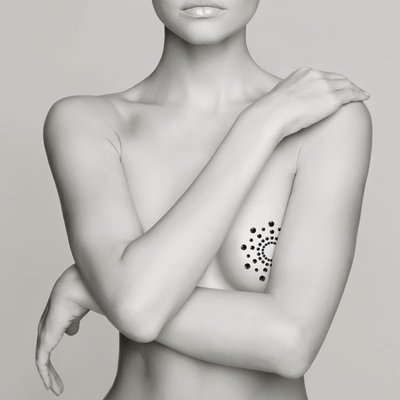Украшения для груди со стразами MIMI Star цвет: серебристый Bijoux Indiscrets (Испания) B0115 фото