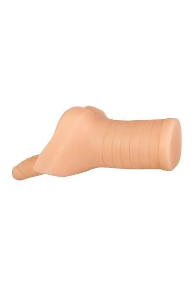 Gender X Backdoor Bash masturbator beige, 28 cm, Beige