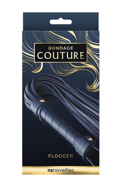 Флоггер BONDAGE COUTURE FLOGGER BLUE T280806 фото