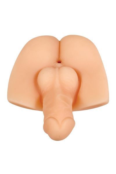 Gender X Backdoor Bash masturbator beige, 28 cm, Beige