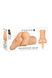 Gender X Backdoor Bash masturbator beige, 28 cm, Beige