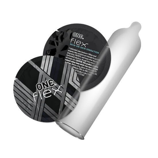 ONE Flex Graphene Condoms, 10 pcs, Super Thin, Extra Strong, Gift Box Tube