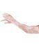 Перчатки Leg Avenue Lace Opera Length Gloves, One, выше локтя, сетка с цветочным узором, цвет White SX1056 фото
