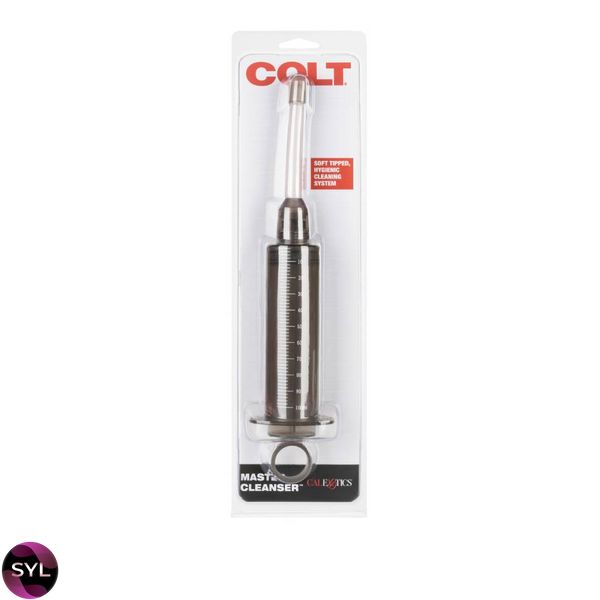 Анальний душ-шприц COLT CalExotics, чорний, 12 х 1.2 см CL13226 SafeYourLove