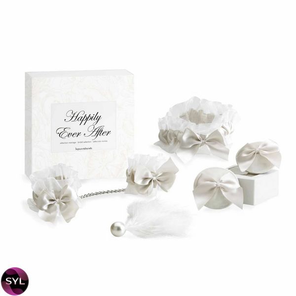 Подарунковий набір Bijoux Indiscrets Happily Ever After, White Label, 4 аксесуари для задоволення SO8719 SafeYourLove