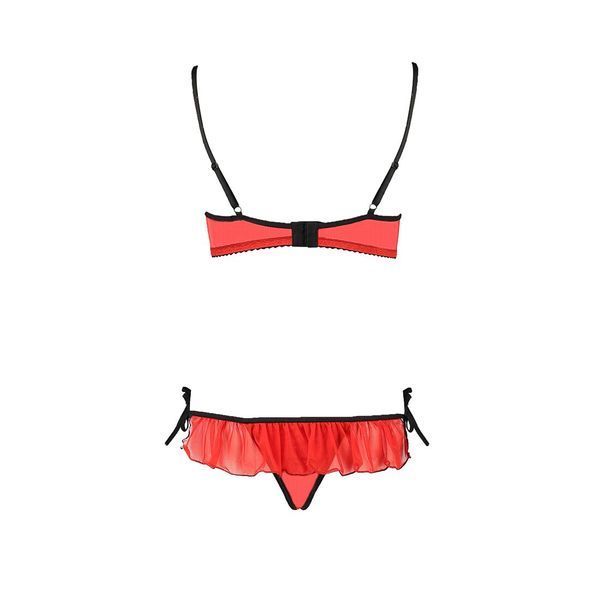 Комплект белья Passion CHERRY SET OpenBra, размер 2XL/3XL PS25509 фото