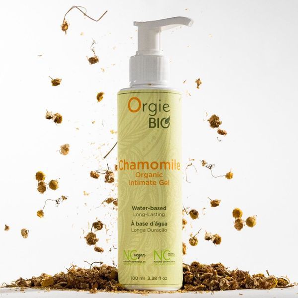 Лубрикант на водній основі Orgie &ndash; Bio Chamomile Organic Intimate Gel (100 мл), екстракт ромашки SX1534 SafeYourLove