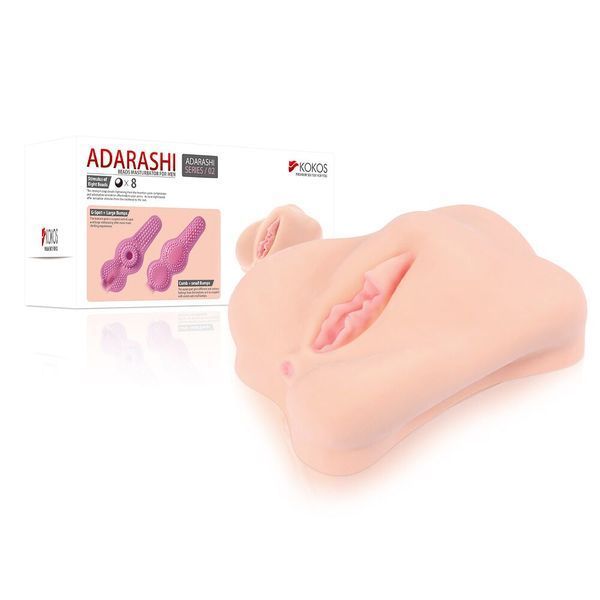 Мастурбатор-вагіна двошаровий Kokos Adarashi -2 Double Layer SO1811 SafeYourLove