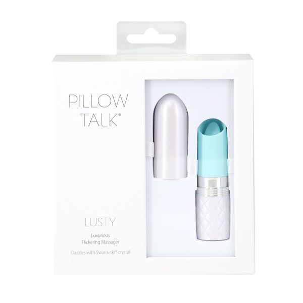 Вибратор Pillow Talk Lusty Luxurious Flickering Massager, цвет Teal SO7752 фото