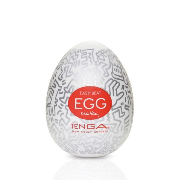 Мастурбатор-яйце Tenga Keith Haring Egg Party SO1650 SafeYourLove