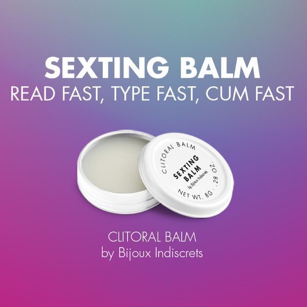 Бальзам для клитора Bijoux Indiscrets Clitherapy: SEXTING BALM аромат имбиря BJ0335 фото