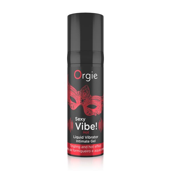 Wibrator w płynie SEXY VIBE, 15 ml wibracja + efekt rozgrzewający ORGIE (Brazylia-Portugalia)