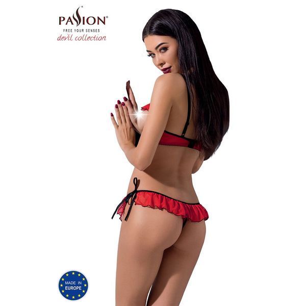Комплект белья Passion CHERRY SET OpenBra, размер 2XL/3XL PS25509 фото