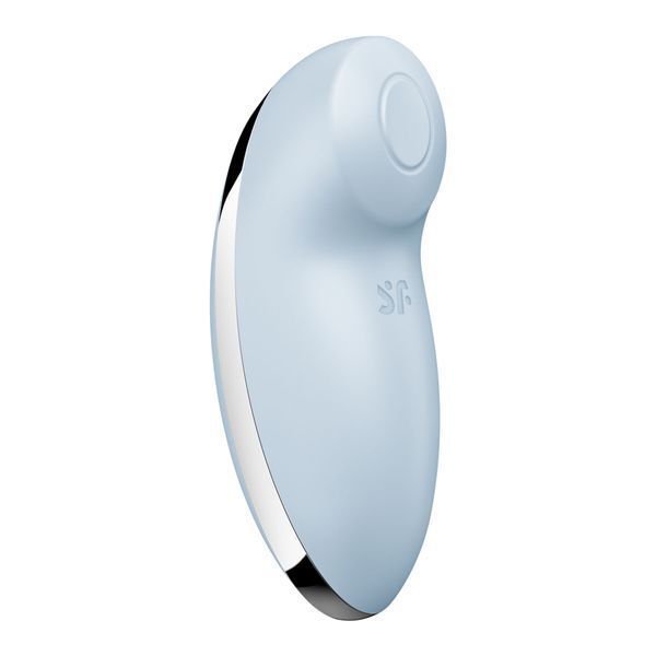 Blue Satisfyer Tap & Climax 2 Blue pulsating vibrator, finger tapping effect