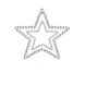 Украшения для груди со стразами MIMI Star цвет: серебристый Bijoux Indiscrets (Испания) B0115 фото 3