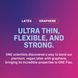 ONE Flex Graphene Condoms, 10 pcs, Super Thin, Extra Strong, Gift Box Tube