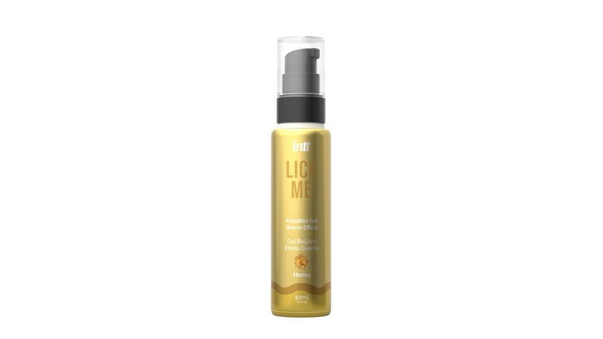 Edible gel with honey flavor Intt Lick me Honey and warming effect, 50 ml