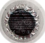 Set of One Color Sensation latex condoms with silicone lubricant, black (price for 5 pcs.)