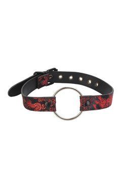 BLAZE DELUXE O-RING mouth GAG, Adjustable, Black