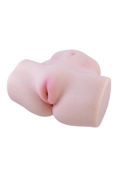 Мастурбатор с 2 туннелями NMC Life Like Masturbator из силикона, 13.9 см N111942 фото