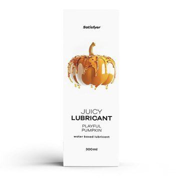 Lubrykant na bazie wody Satisfyer Juicy Lubricant Playful Pumpkin na bazie wody 300 ml