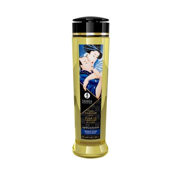 Olejek do masażu Shunga Seduction – Kwiat Północy (240 ml), naturalny, nawilżający