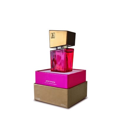 Духи з феромонами жіночі SHIATSU Pheromone Fragrance women pink 15 ml HOT67143 SafeYourLove