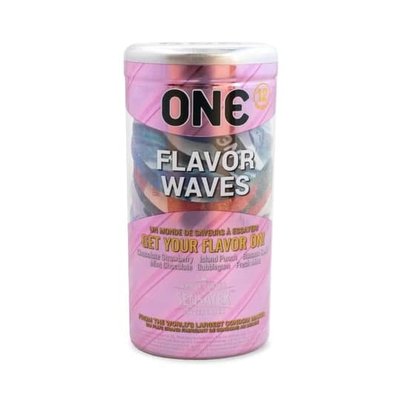Упаковка 12шт ONE Flavor Waves UCIU000197 SafeYourLove