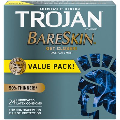Упаковка 24шт Trojan BareSkin UCIU001161 фото