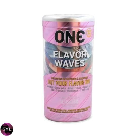 Упаковка 12шт ONE Flavor Waves UCIU000197 SafeYourLove