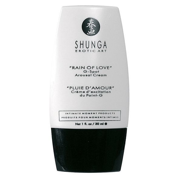 Shunga RAIN OF LOVE Krem stymulujący punkt G (30 ml) o działaniu rozgrzewającym i kumulacyjnym