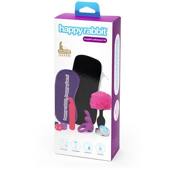 Набір секс іграшок Happy Rabbit Couple's Pleasure Kit (7 Piece) FS82549 SafeYourLove