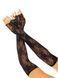 Митенки Leg Avenue Lace Opera Length Fingerless Gloves, ажурные, длина выше локтя, цвет Black SX1057 фото