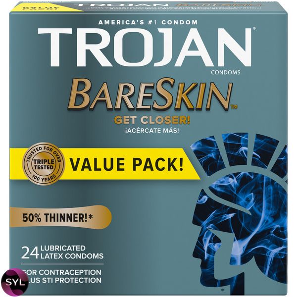 Упаковка 24шт Trojan BareSkin UCIU001161 фото