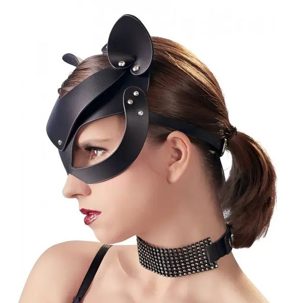 Маска кішечка Shiny cat Mask with studs 232451096 SafeYourLove