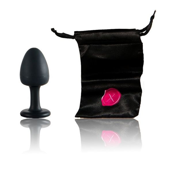 Анальна пробка Dorcel Geisha Plug Ruby L з кулькою всередині, створює вібрації, макс. діаметр 4 см MD1311 SafeYourLove