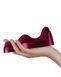 Universal sit-on-top vibrator Rocks Off Ruby Glow Blush, remote control