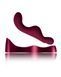 Universal sit-on-top vibrator Rocks Off Ruby Glow Blush, remote control